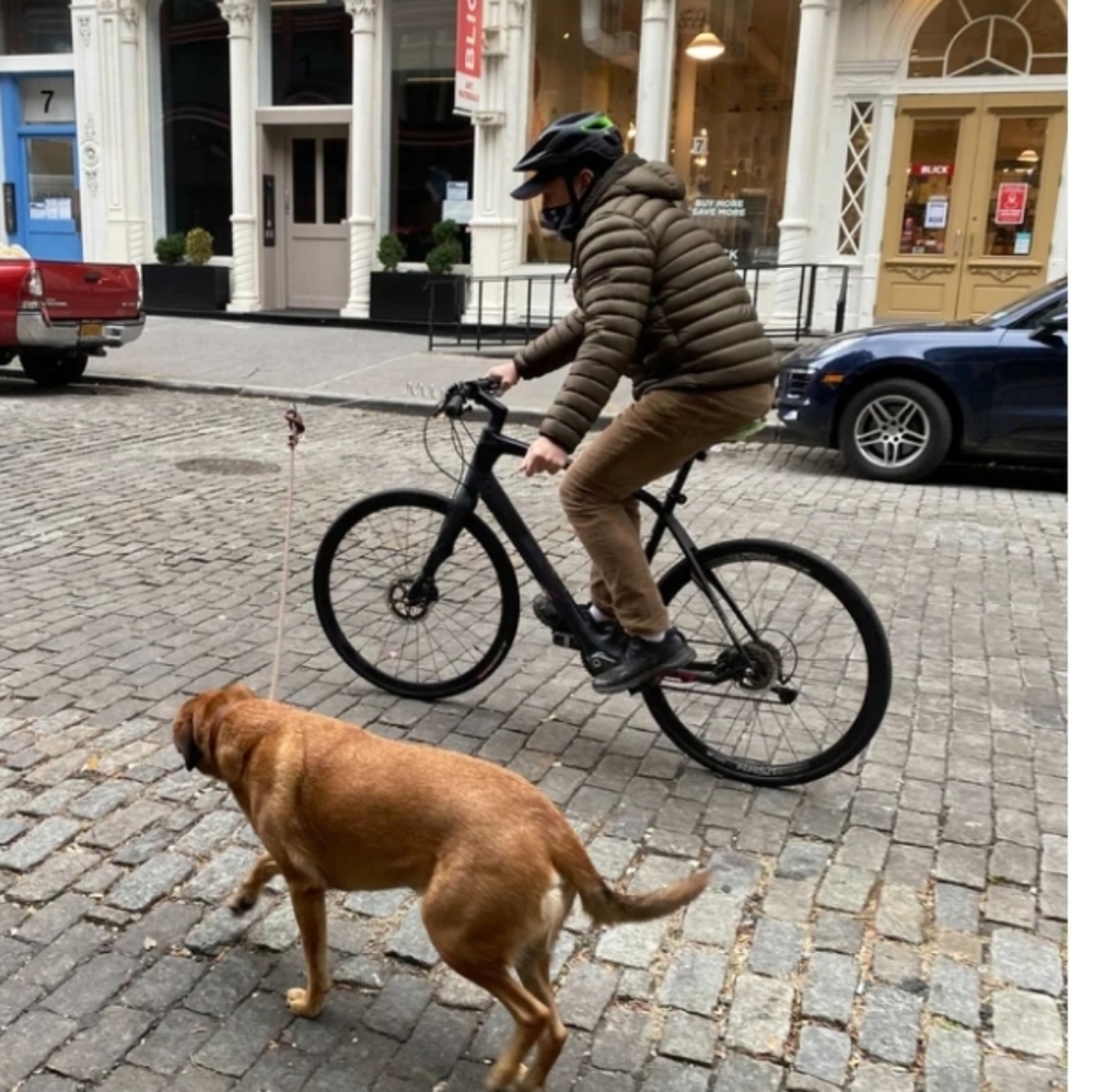 Dog Leash Bike Clip